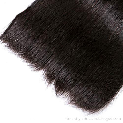 Lan-Daisy  10A Brazilian Straight Hair Weave Bundles 6-26 inch bundles 100% Unprocessed Human Hair Wefts Virgin Hair Extensions